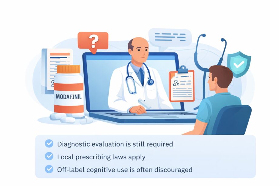 Get Modafinil via Telehealth
